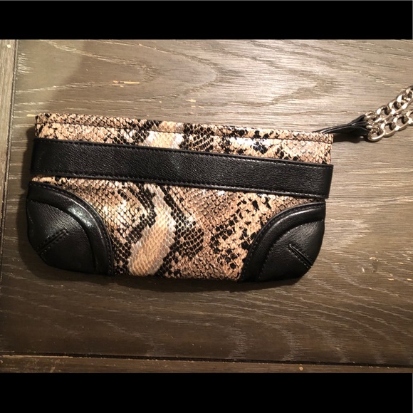 Express Snake Skin Wristlet - Picture 2 of 3